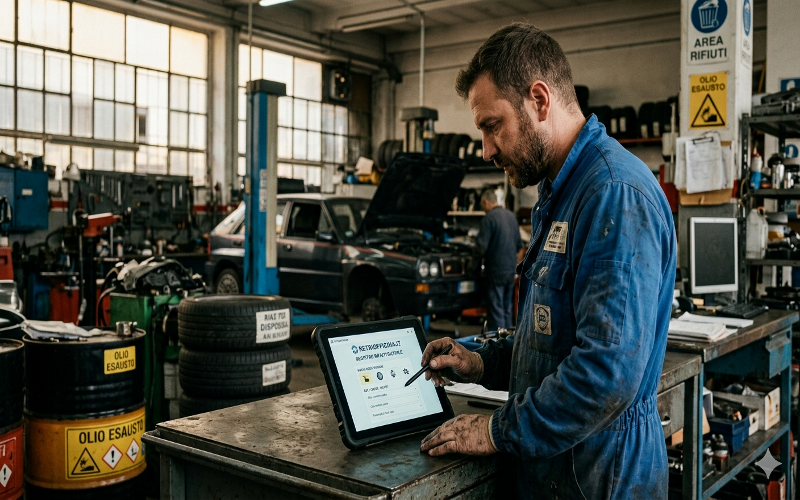 Software RENTRI per officine anteprima
