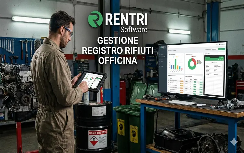 Software RENTRI per officine, autoriparatori e gestione rifiuti